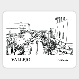 Vallejo California Sticker